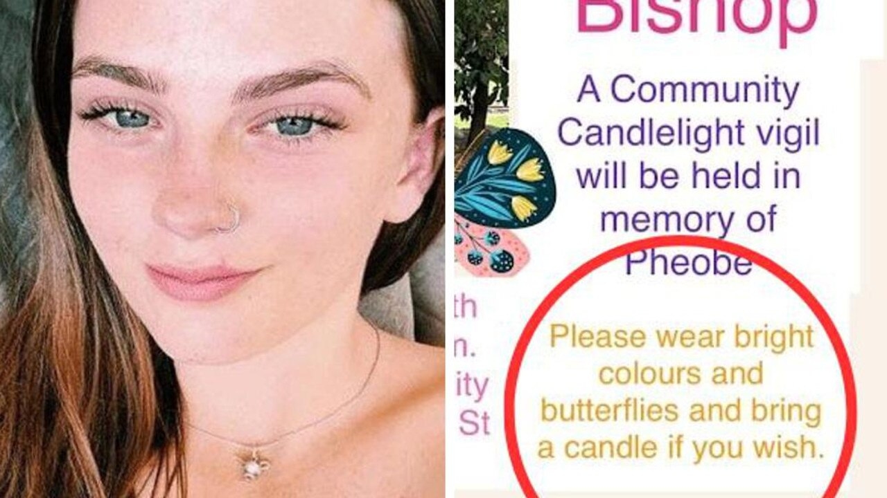Candlelight vigil for missing teen Pheobe Bishop after police discover human remains