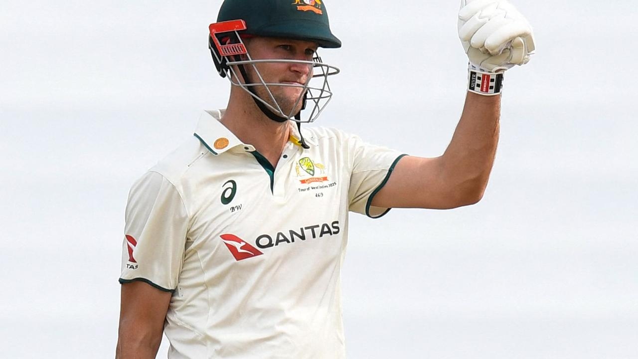 Beau Webster and Alex Carey rescue Australia's first innings in the West Indies