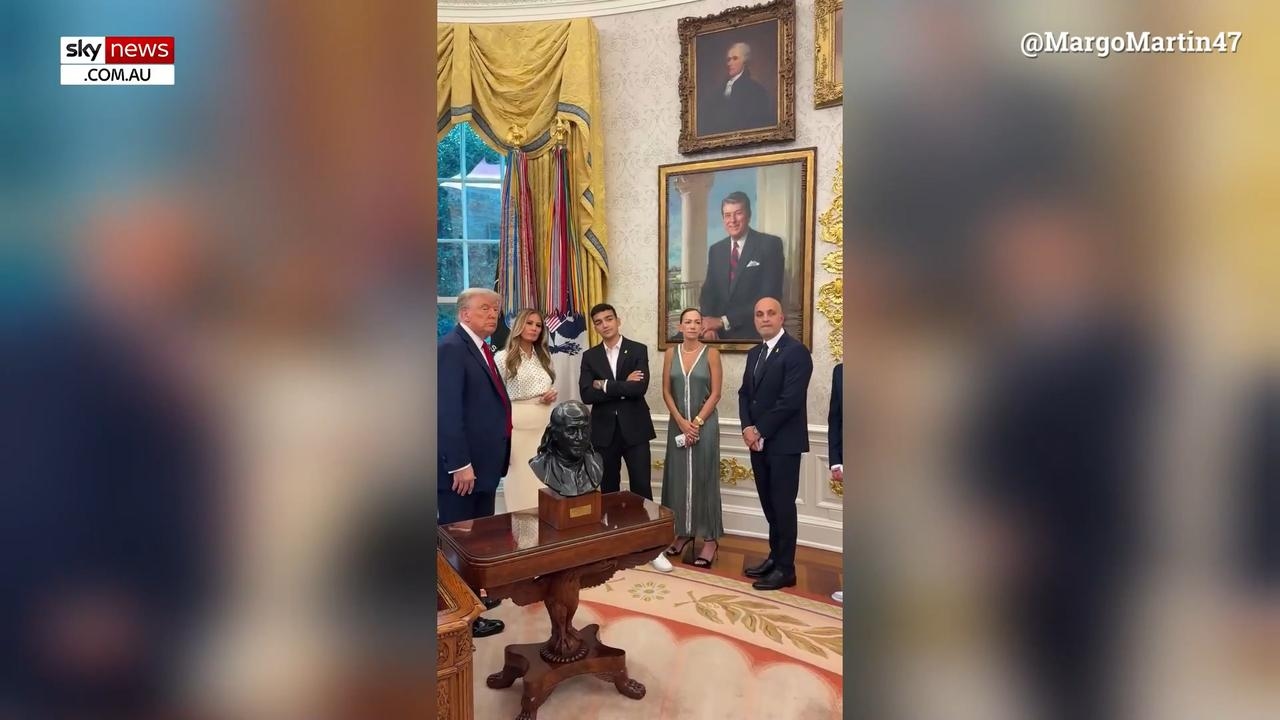 Donald Trump meets with American citizen previously held hostage by Hamas