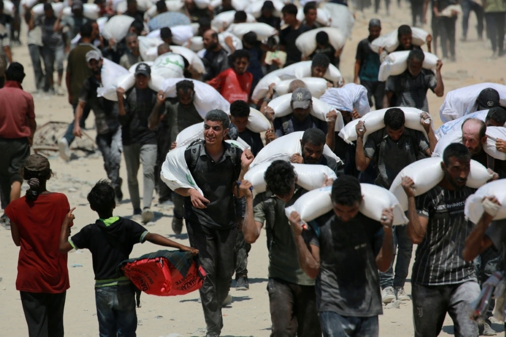 Britain leads calls for airdrops as Gaza hunger crisis deepens