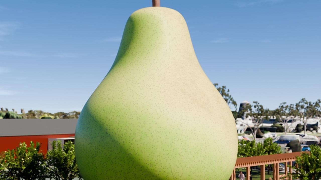 Shepperton, Victoria could build a giant pear in new tourism bid