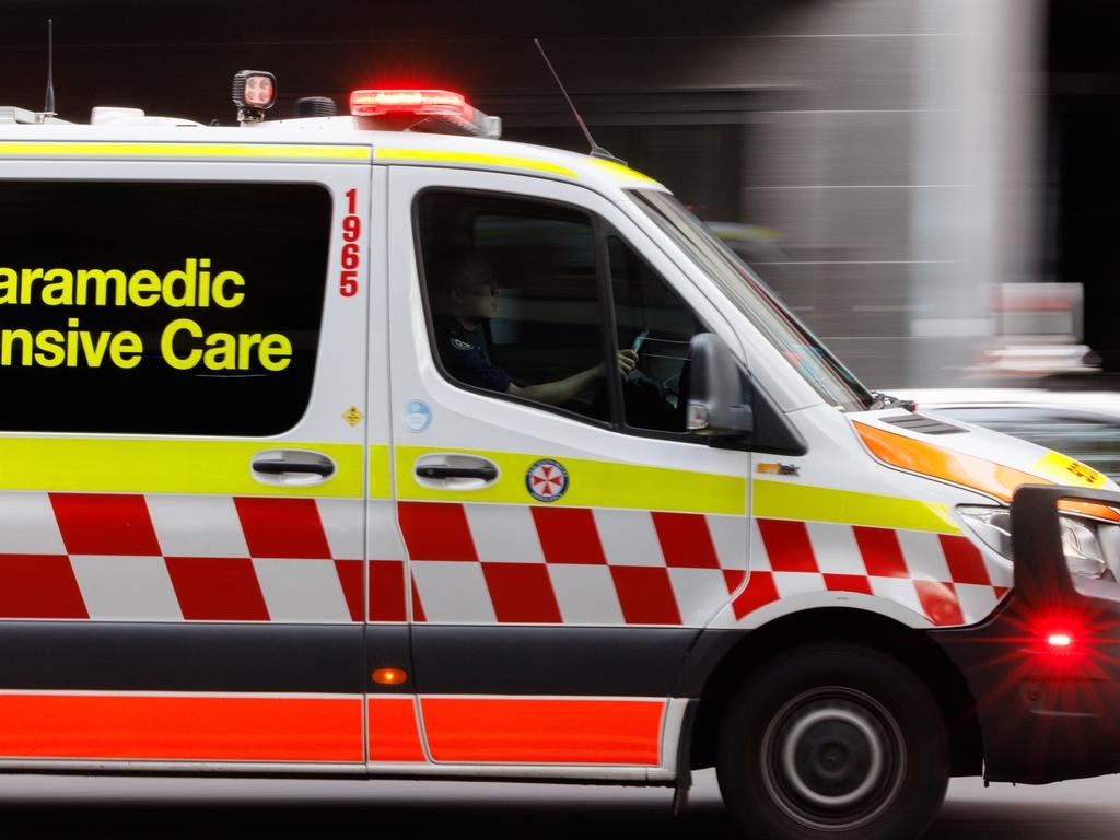 Man rushed to hospital after explosion