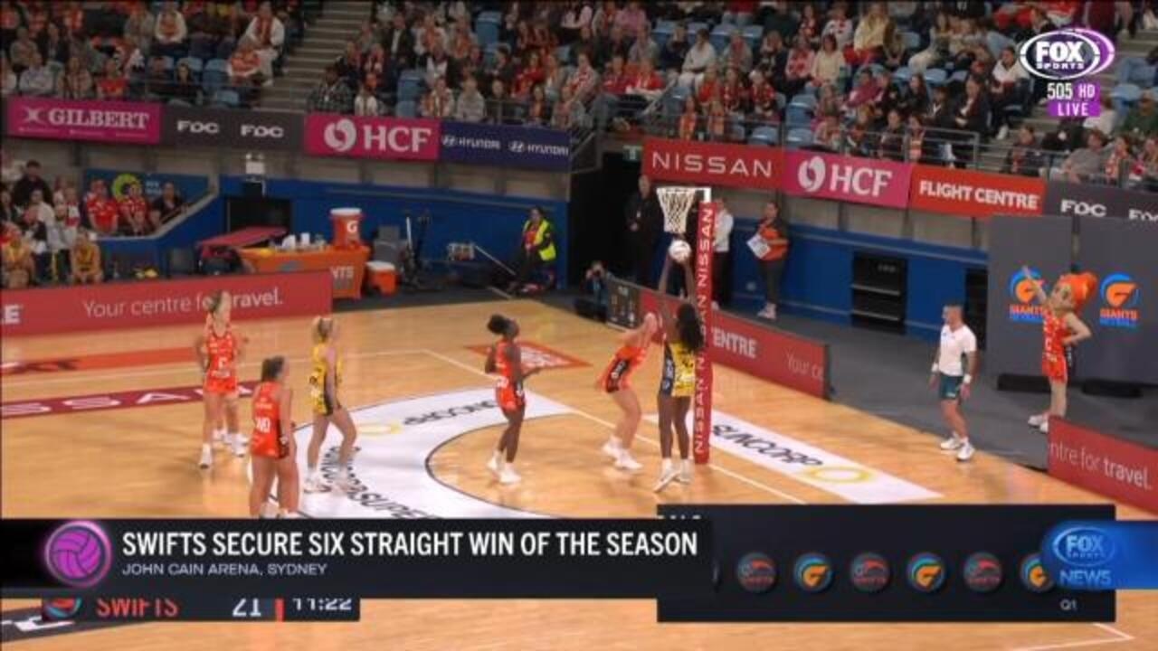 Swifts secure sixth straight season win