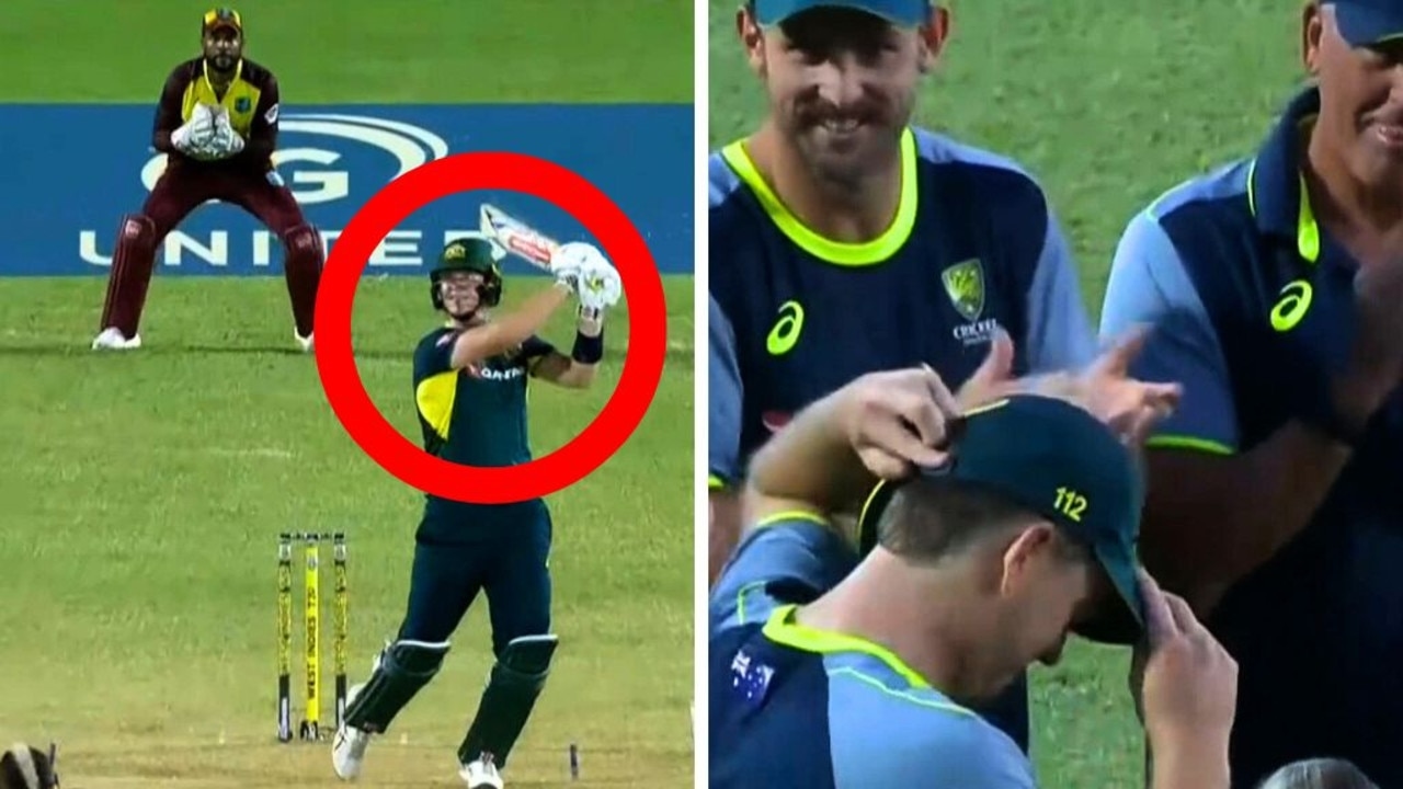 Cricket world blown away by debutant Mitch Owen as he leads Australia to victory over the West Indies