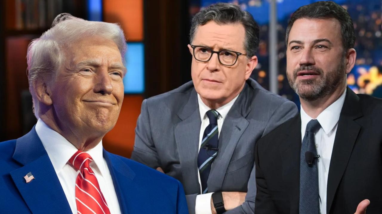 ‘Jimmy Kimmel is next': Donald Trump gloats over Stephen Colbert's cancellation