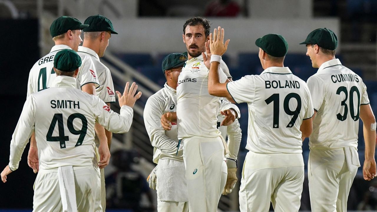 West Indies v Australia, third Test, day two - live coverage: Starc's late strike puts Australia on top