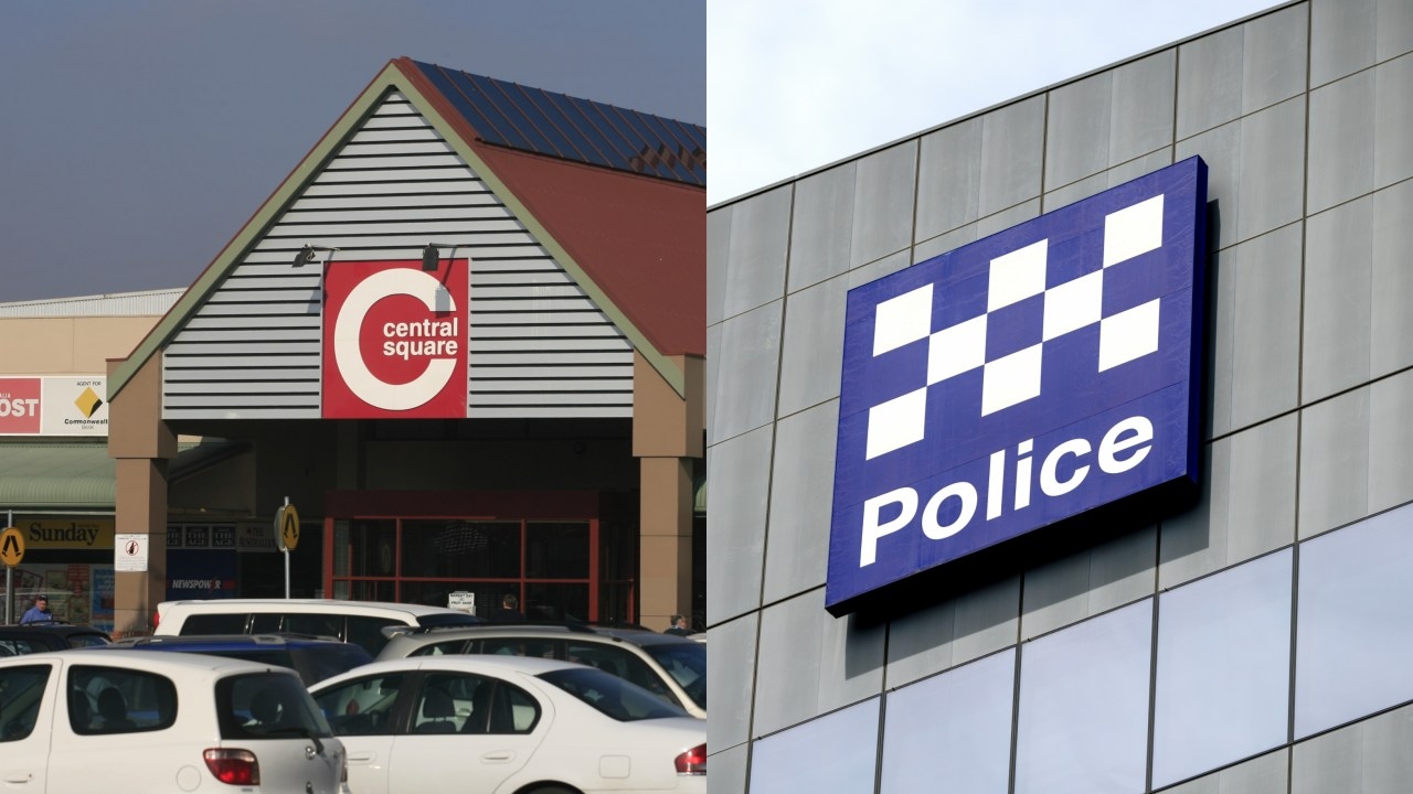 Victoria Police offer scant details on frightening machete attack at Melbourne shopping centre after man's arm slashed
