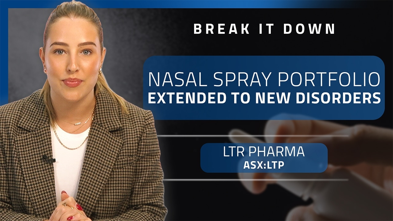 Break it Down: LTR Pharma develops new nasal spray for OMD's