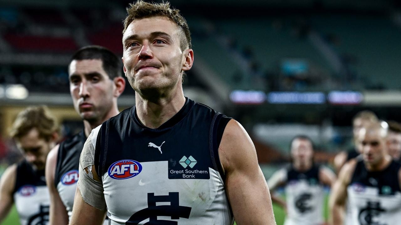 ‘Everyone should be up for discussion': Carlton urged to consider trading Patrick Cripps