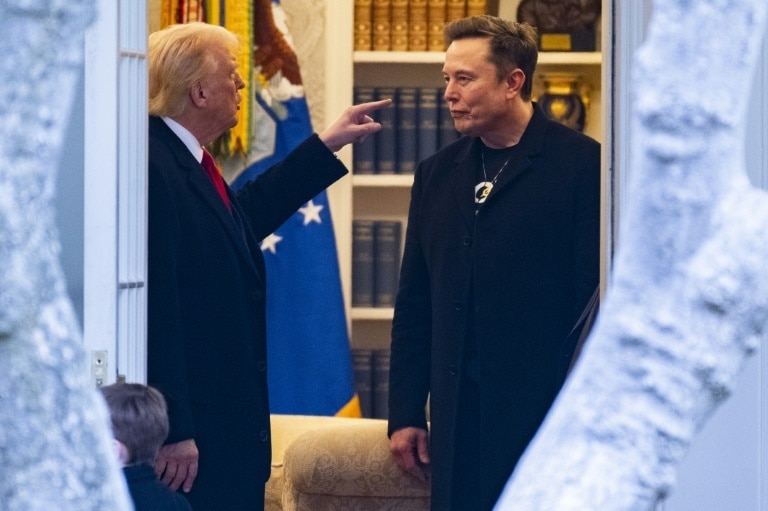 Trump slams former ally Musk's political party as 'ridiculous'