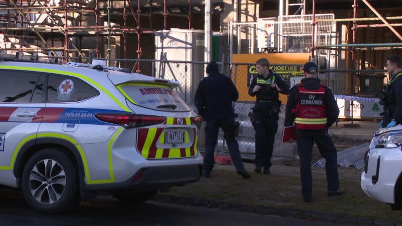 Toorak, Melbourne: Tradie impaled on timber post at construction site