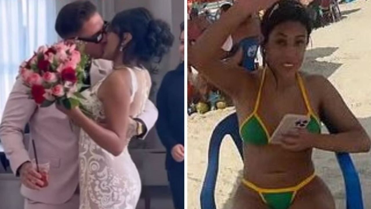 Disgraced sex offender Stephen Bear, 35, marries teen girlfriend, 18