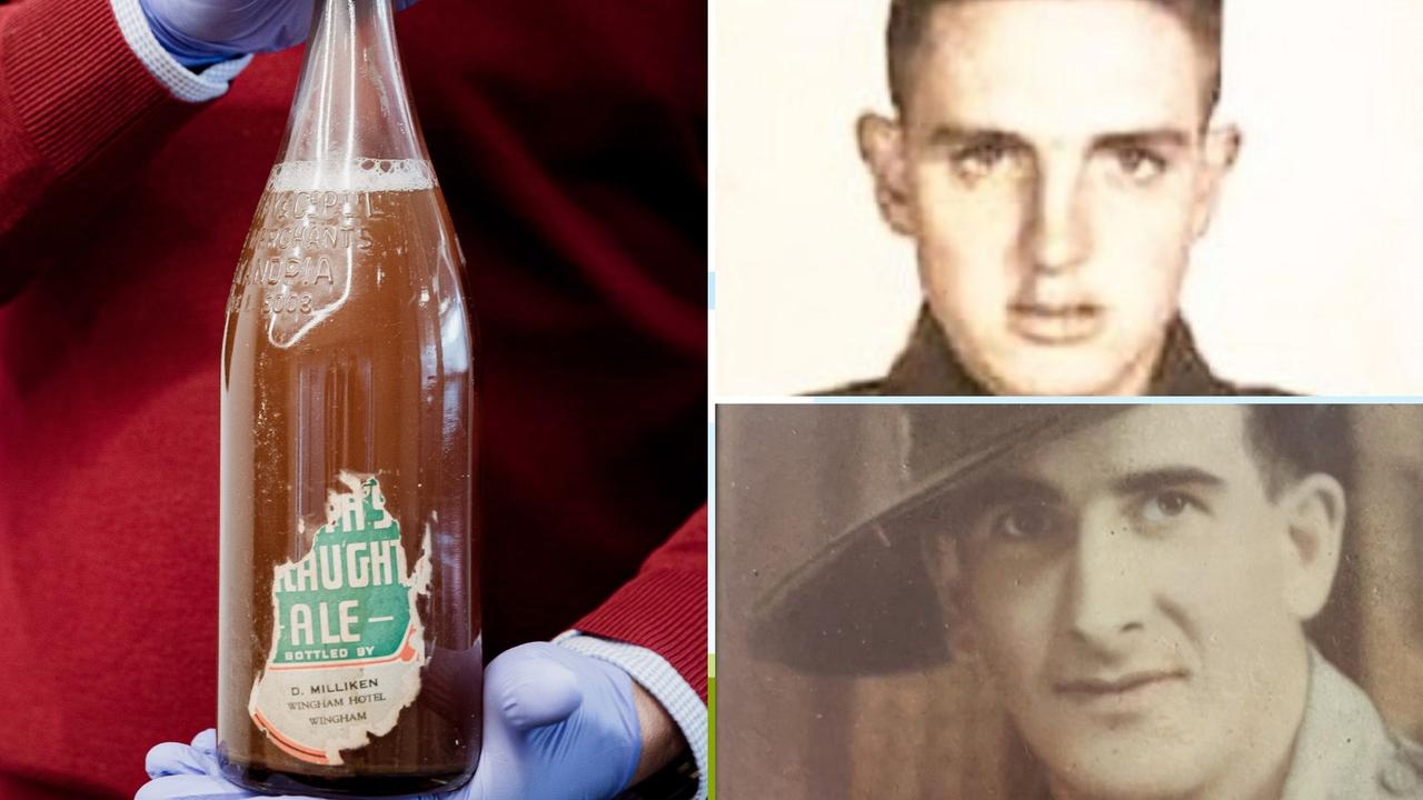 The 80-year-old tale of two mates and a beer bottle