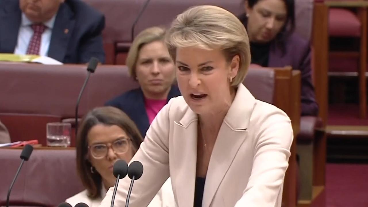 Michaelia Cash defends Jacinta Price in explosive parliamentary speech