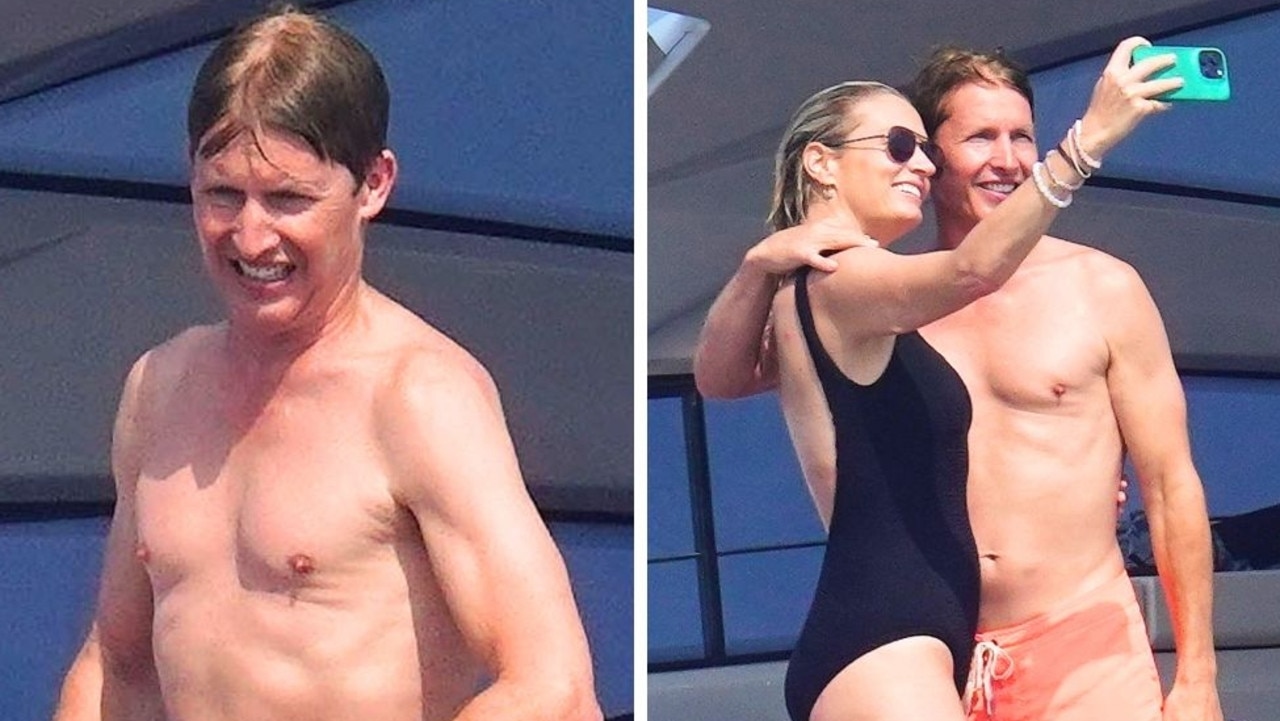 Singer James Blunt looks super-fit at 51 while on holiday in St Tropez
