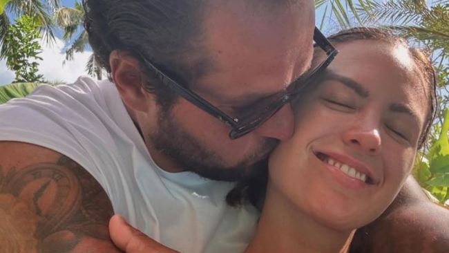 'Most beautiful surprise of all': Model Jesinta Franklin and AFL star husband 'Buddy' announce they are expecting third baby