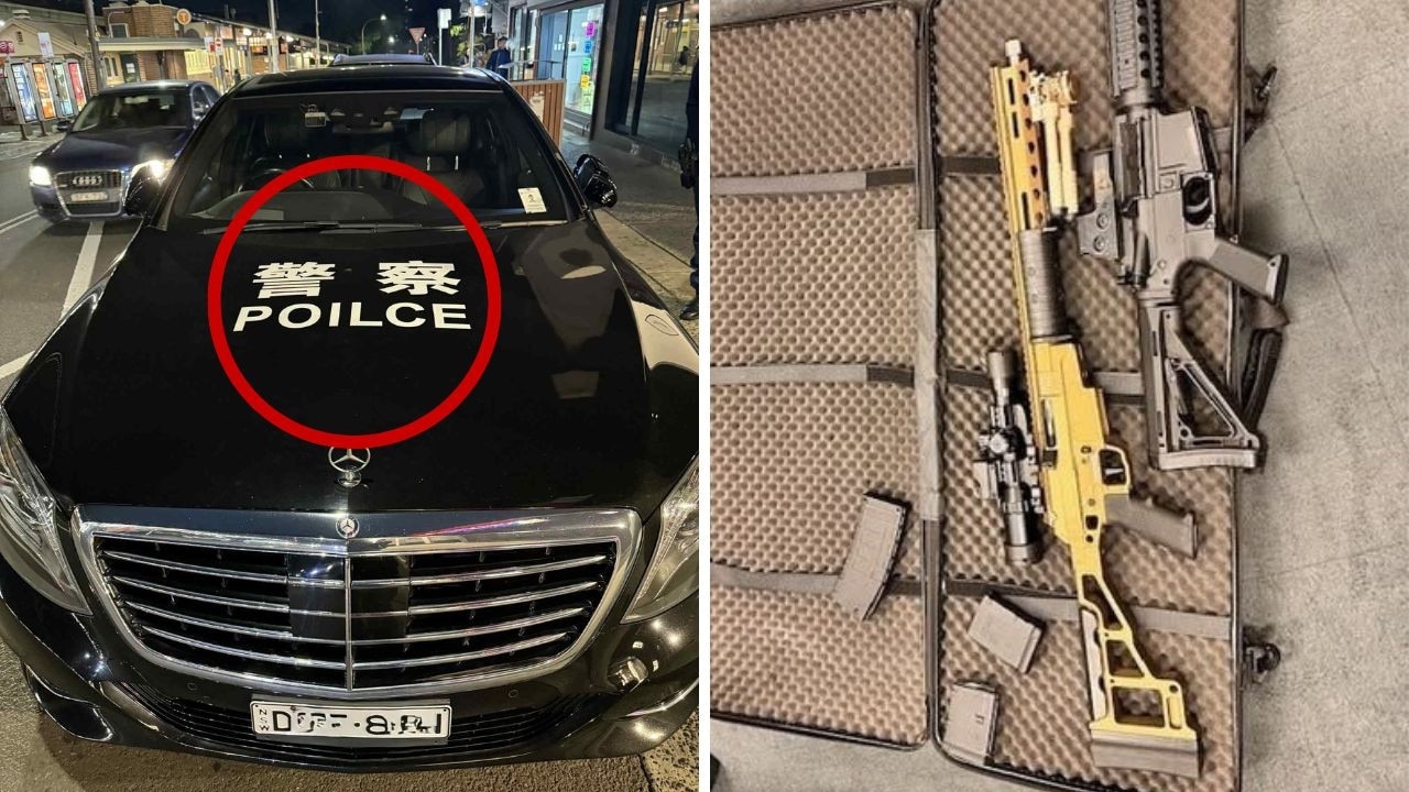 Mystery behind fake cop cars after another man is allegedly caught impersonating Chinese police