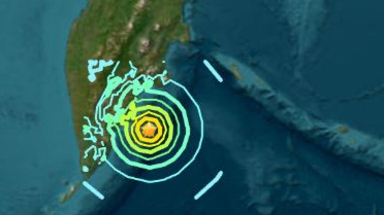 Tsunami warning issued after huge earthquake off the coast of Russia