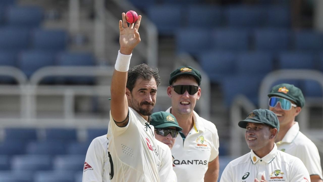 Australia bowl West Indies for 27 as Boland takes hat-trick, Starc joins 400 club