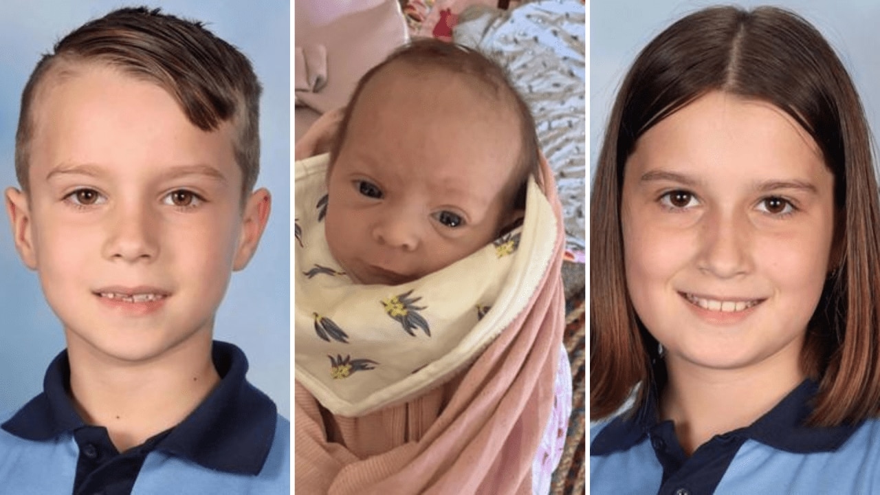 Urgent search for missing baby and two kids from Gold Coast