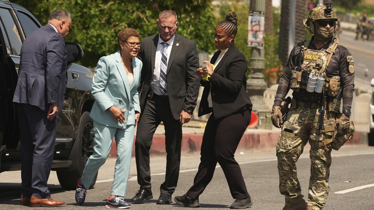 Los Angeles mayor Karen Bass slams ‘outrageous' military presence, says city is ‘under siege'