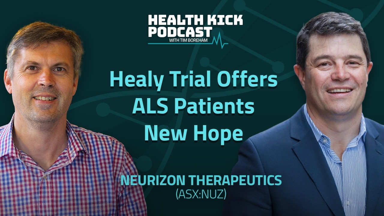Health Kick Podcast: Neurizon Therapeutics
