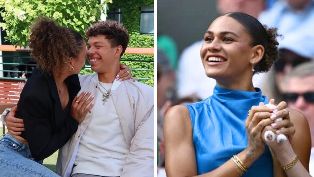 Dennis Rodman's daughter Trinity steals the show at Wimbledon