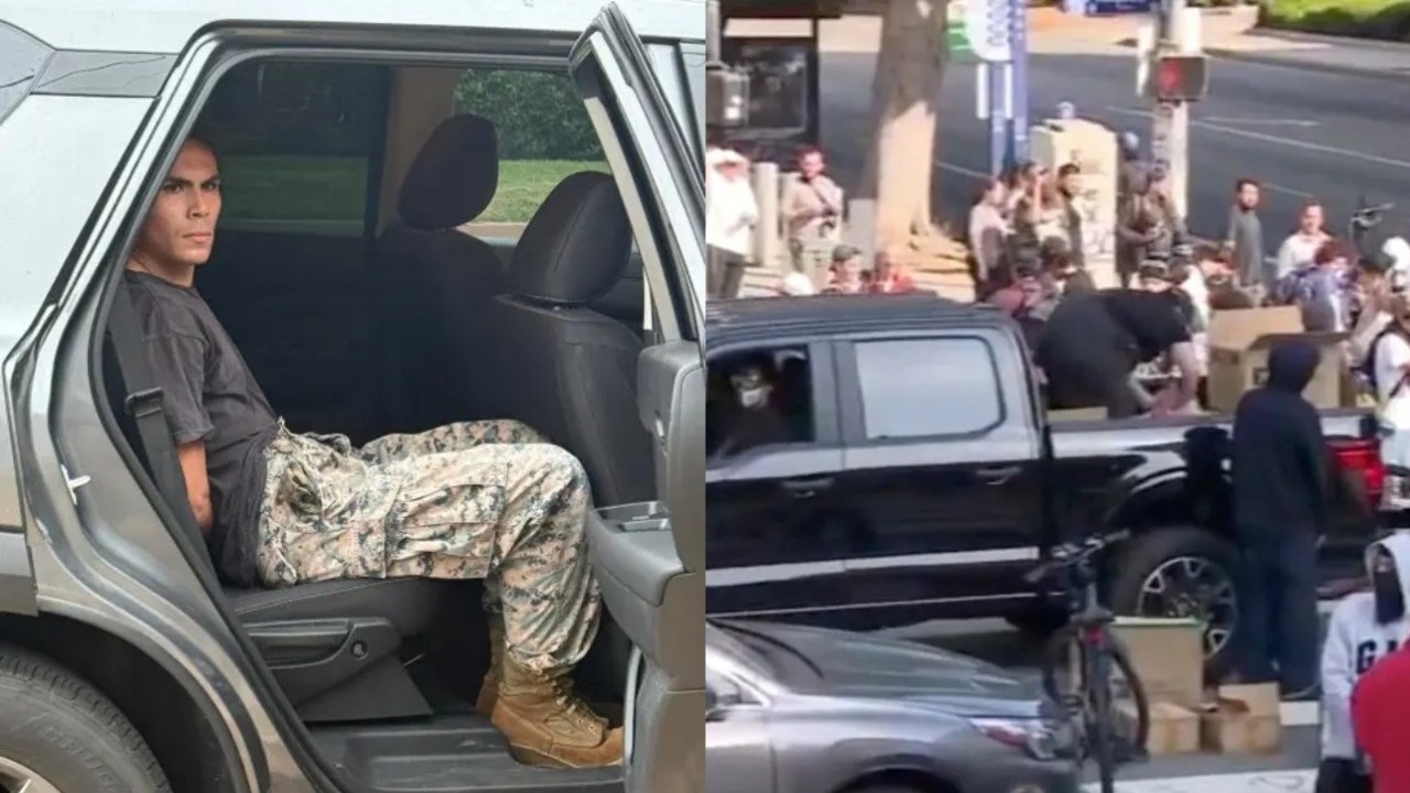 Alleged LA riot leader's father slams him for handing out supplies to anti-ICE protesters