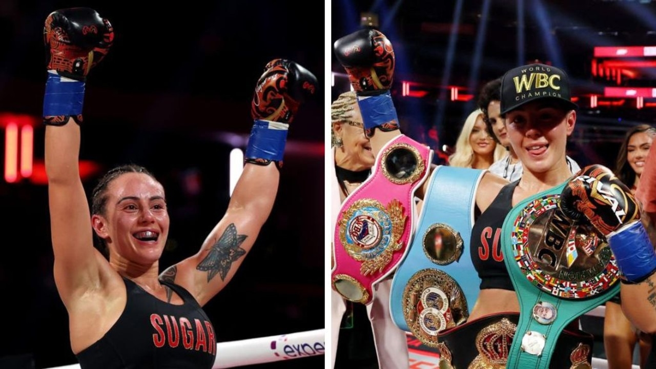 Aussie Cherneka Johnson becomes undisputed boxing world champion