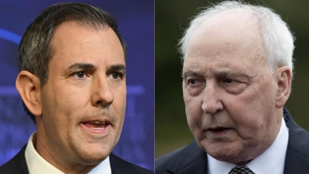 Minister ‘respectfully' rejects Paul Keating's super tax warning