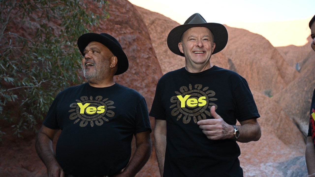 Indigenous leaders say Uluru town at centre of Voice Referendum is still waiting for housing after 10 years, as bureaucracy stymies growth