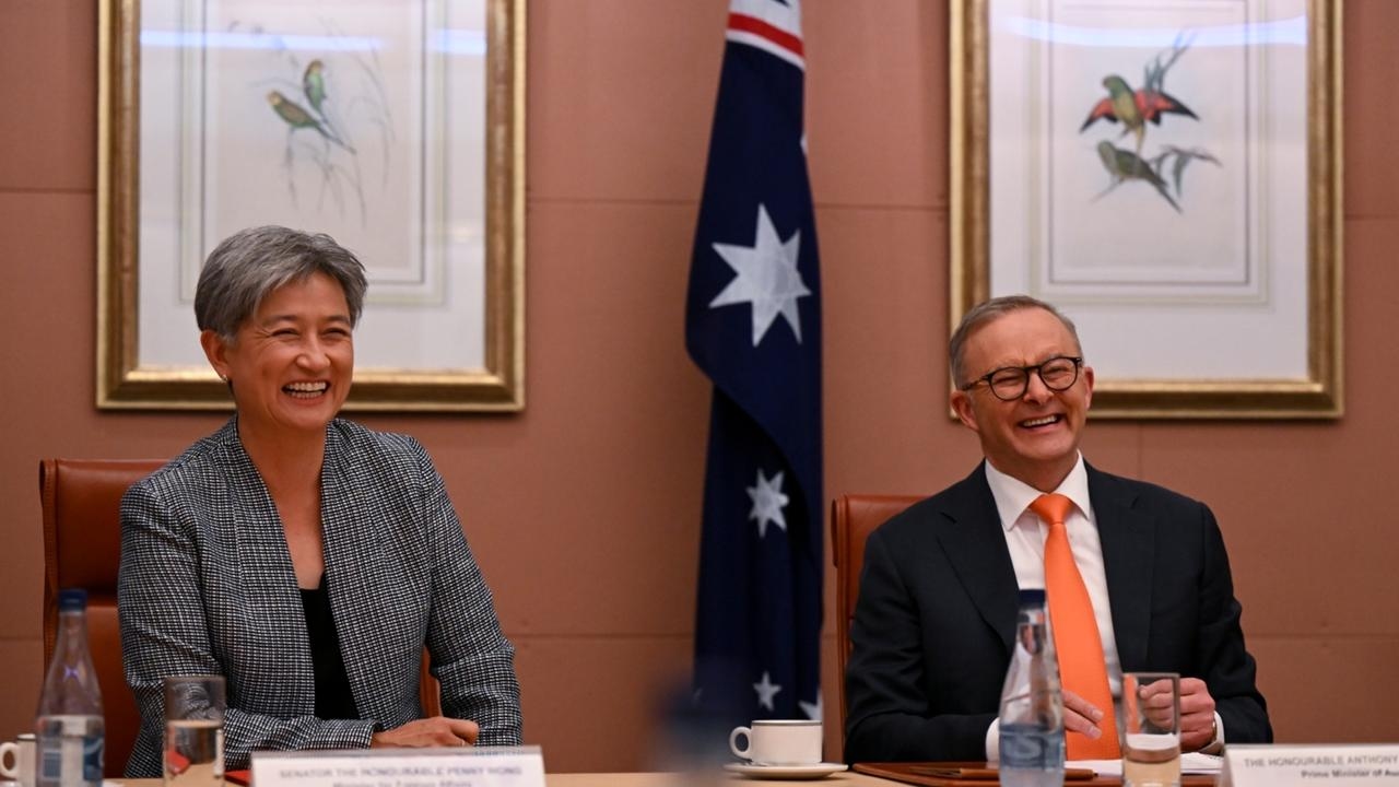 Albanese backs Wong on concerns of China's rapidly expanding military