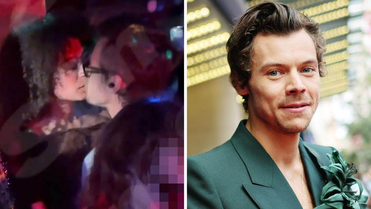 Harry Styles caught on camera in passionate make-out session at Glastonbury