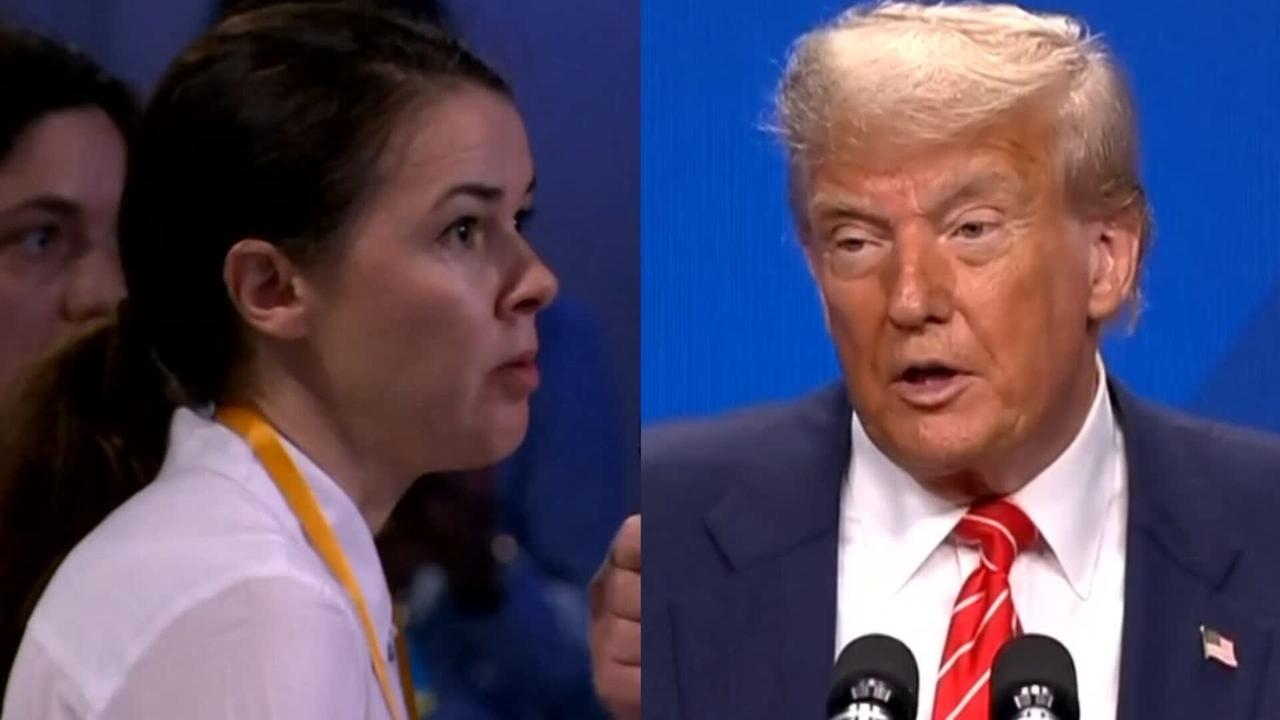 ‘Take up her cause': Donald Trump's emotional exchange with Ukrainian reporter
