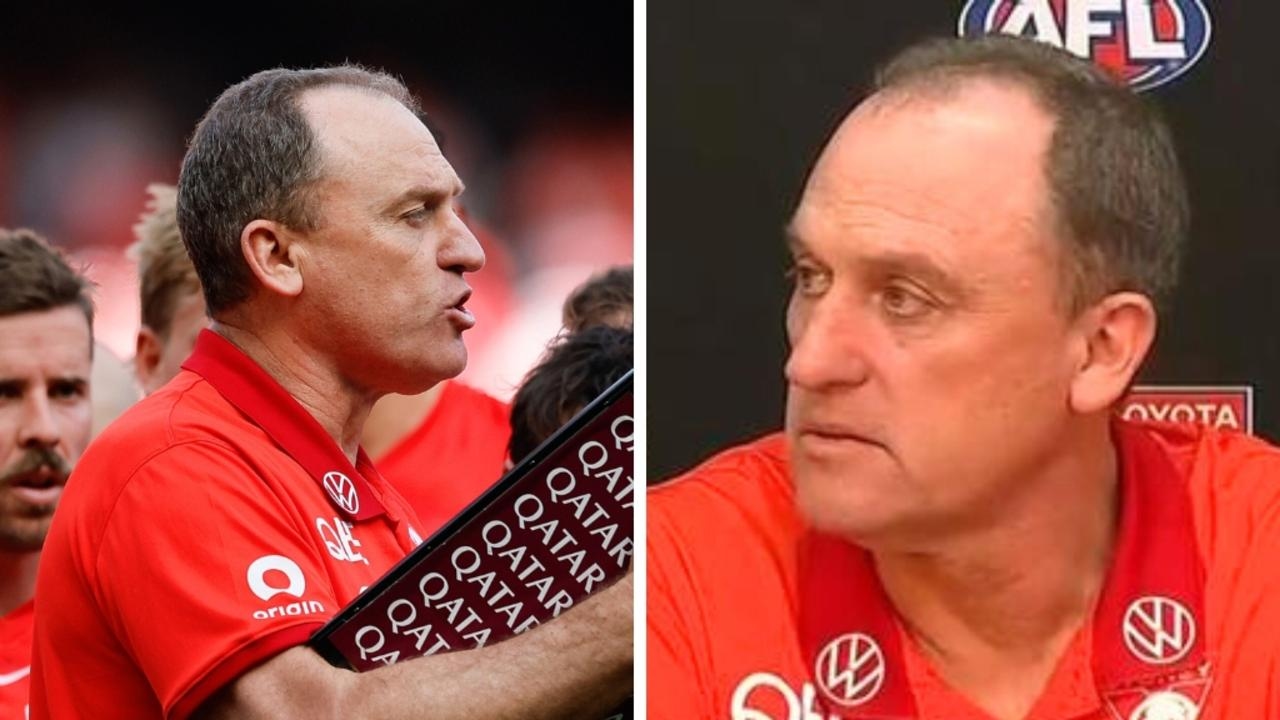 Rumours swirl over missing audio of Sydney Swans coach