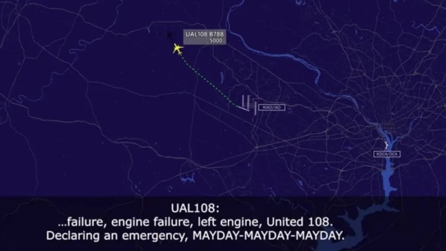 United Airlines pilot calls ‘Mayday' as engine fails moments after take-off for trans-Atlantic flight: audio
