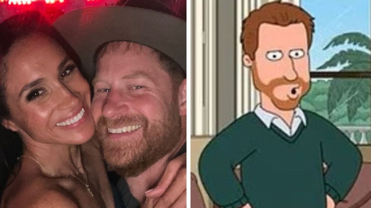 Harry and Meghan brutally skewered by Family Guy again