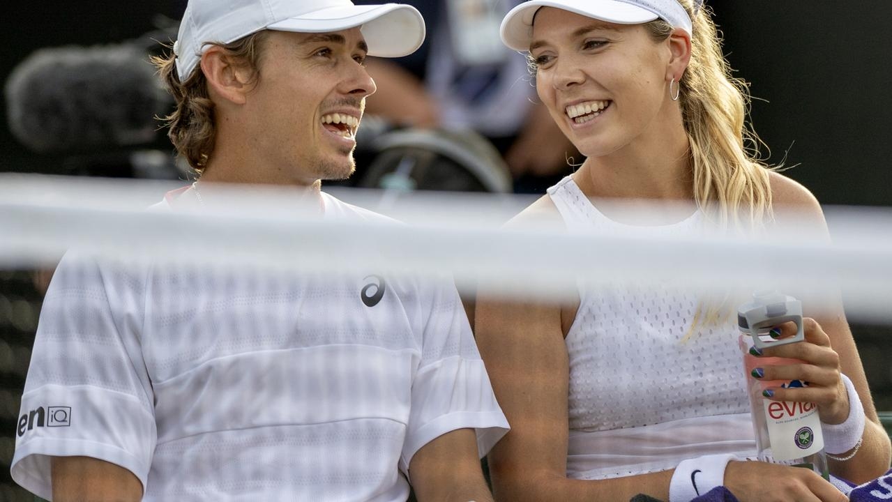Alex de Minaur wants US Open doubles wildcard for himself and British fiancee Katie Boulter