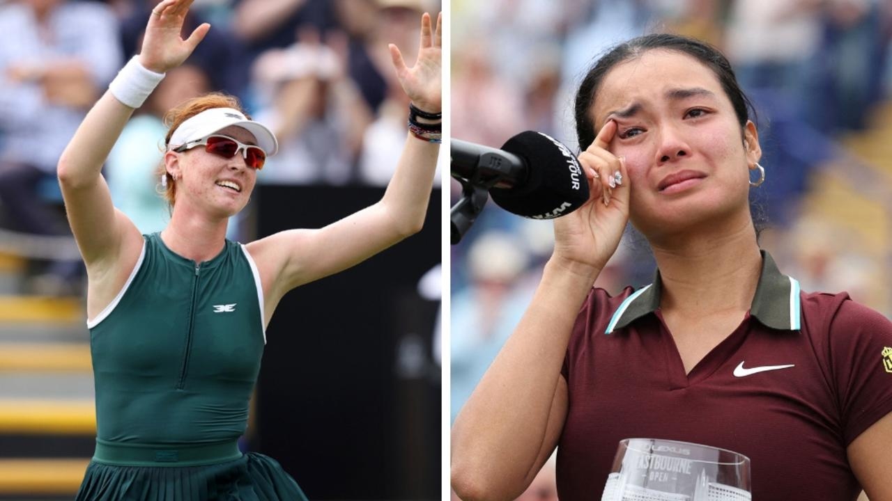 Opponent in tears as Aussie Maya Joint wins WTA Tour title in extraordinary fashion