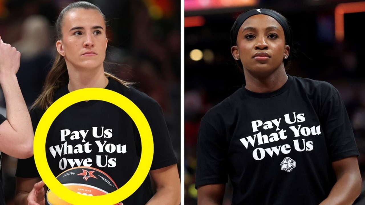 ‘Pay us what you owe us': America divided by WNBA T-shirt stunt