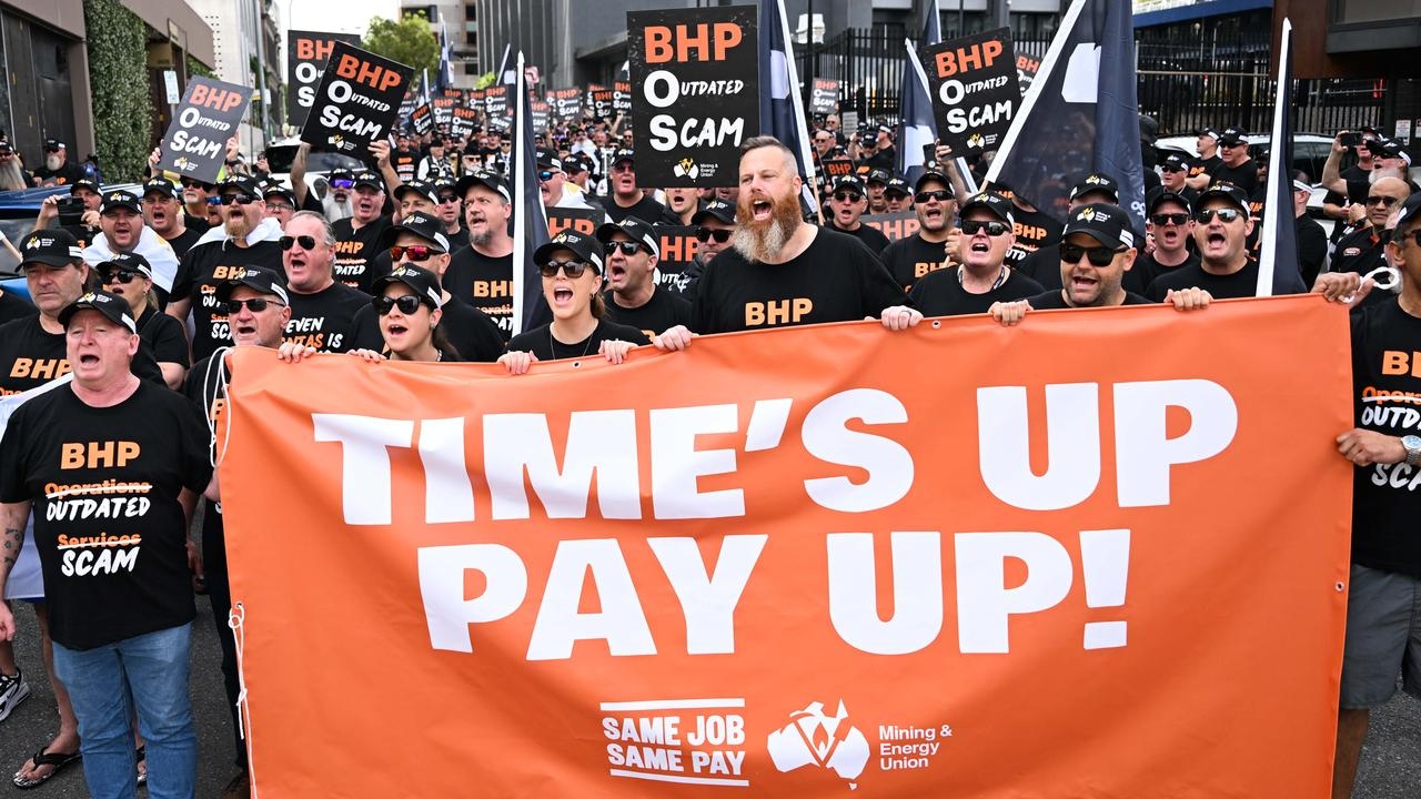 Fair Work Commission rules against BHP in ‘same job same pay' decision on Queensland coal mines