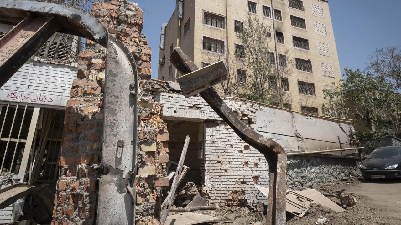 Footage reveals notorious Iranian prison heavily damaged by Israeli strikes during the war
