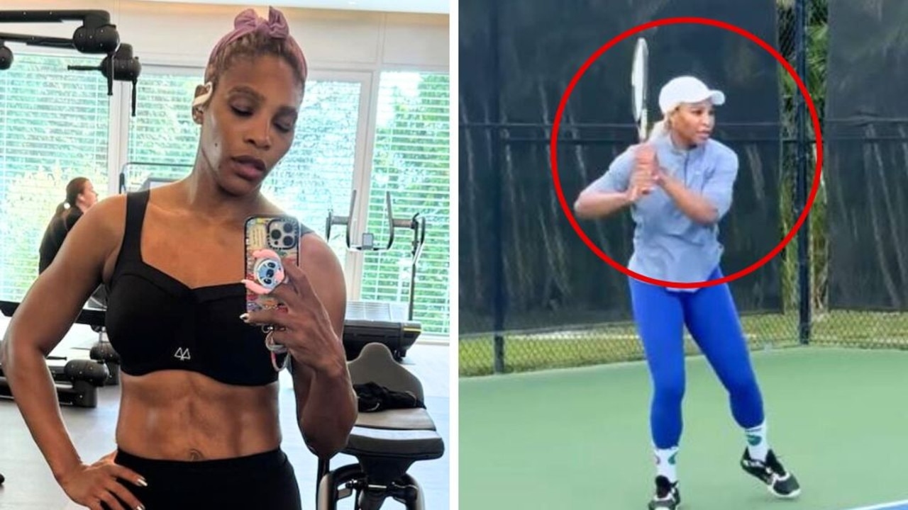 ‘She's still got it': New video of Serena Williams sends fans wild as Venus Williams makes return