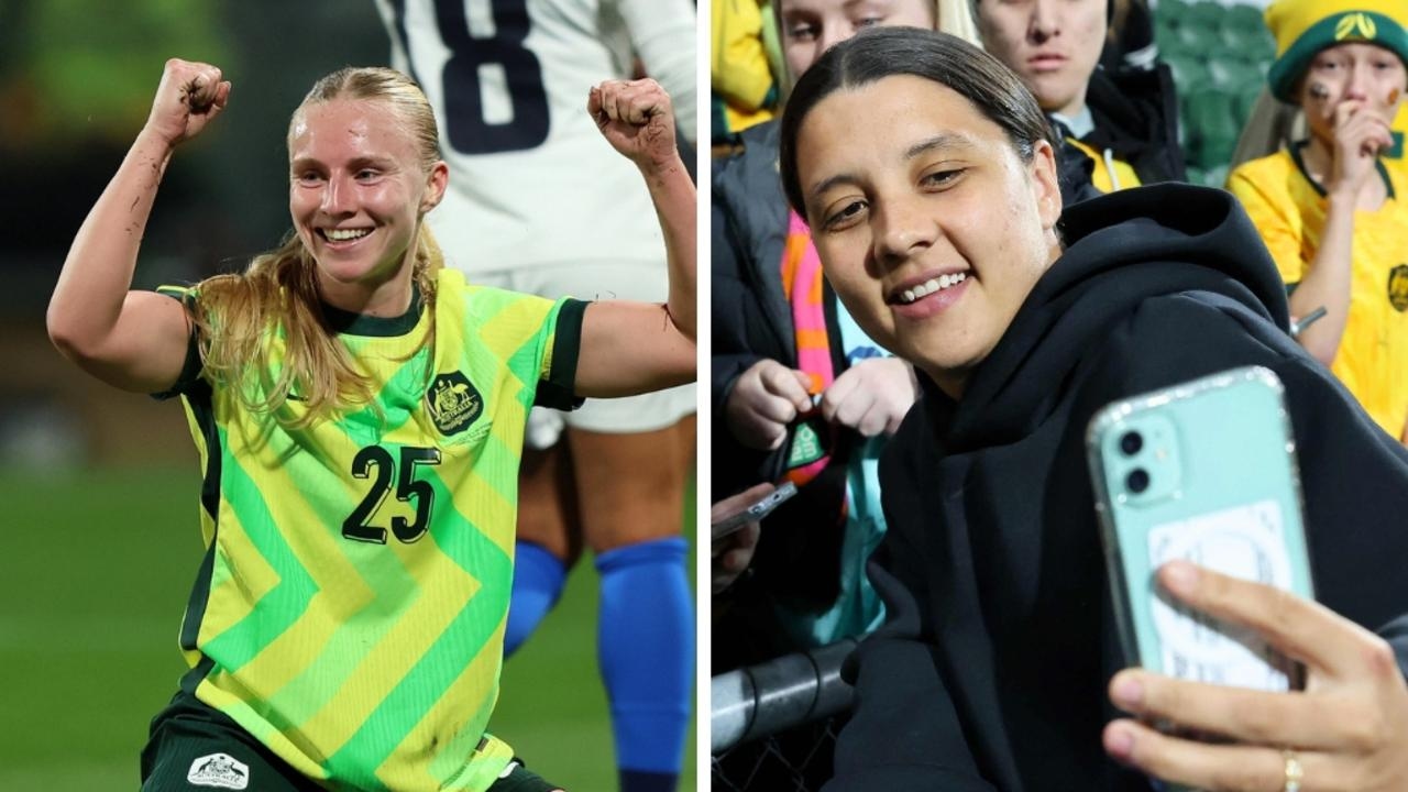 Sam Kerr causes stir as Matildas play ‘perfect game'