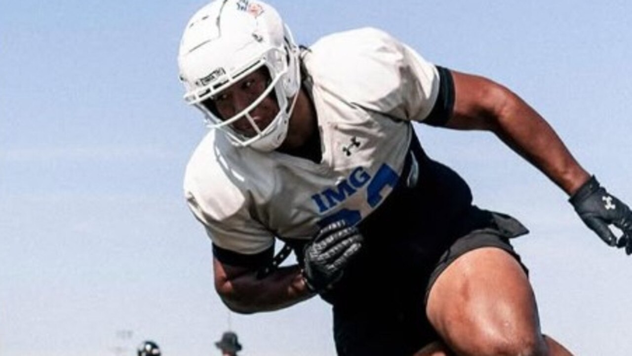 Queensland rugby player Laki Tasi been signed by the Las Vegas Raiders from the same program which produced Jordan Mailata.