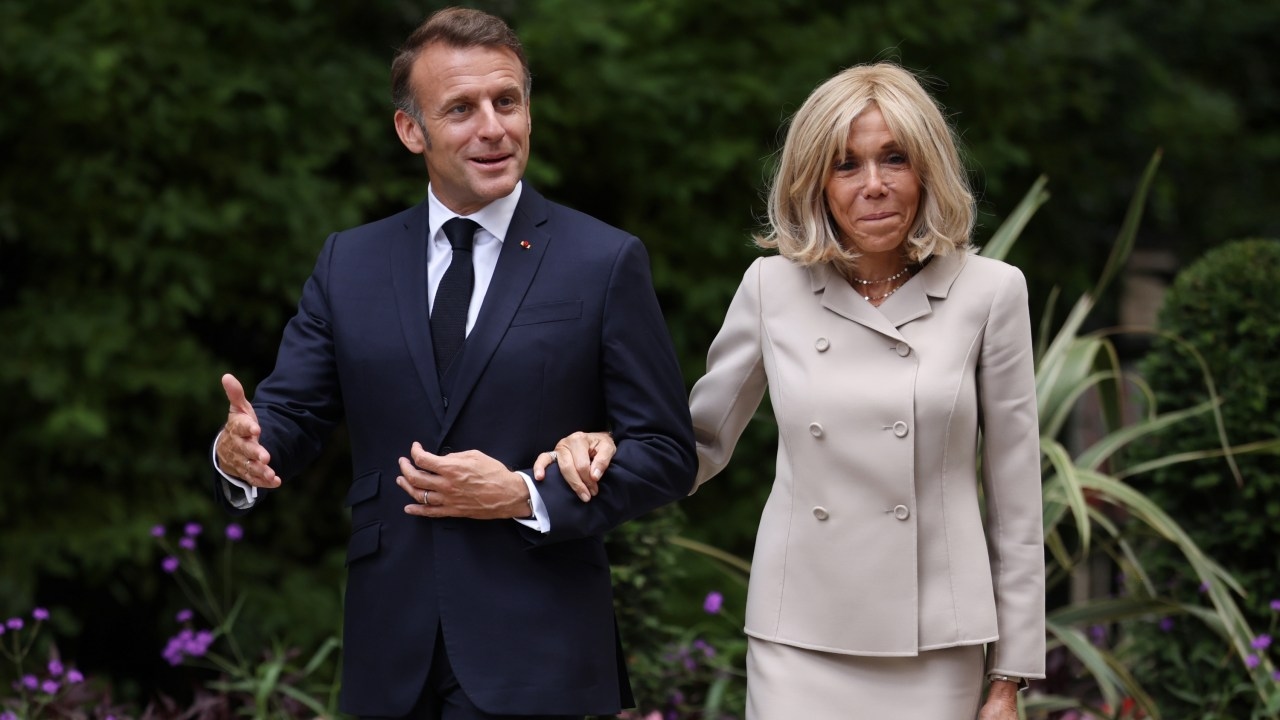 French President Emmanuel Macron and wife Brigitte sue major podcaster Candace Owens over gender claim