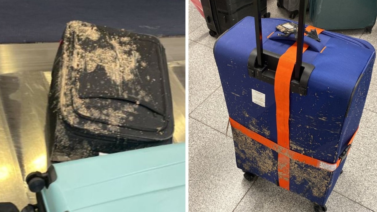 Passengers shocked after ‘human waste' smelling sludge covers luggage