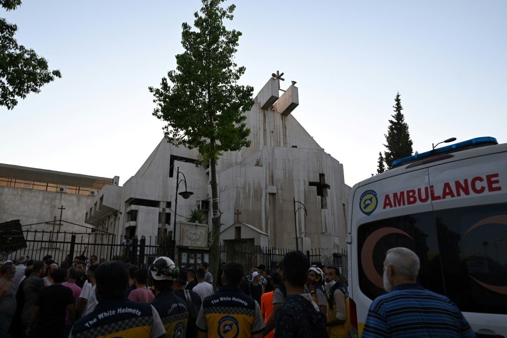 Syria announces arrests over Damascus church attack