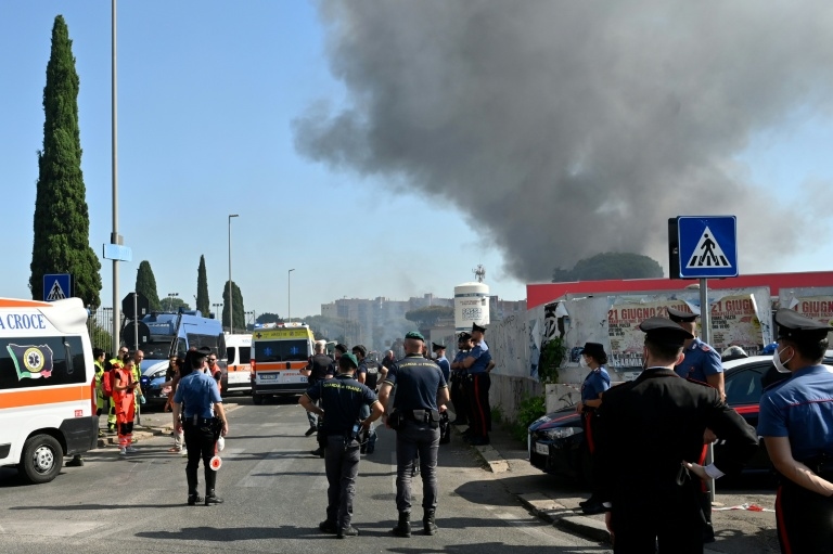 Dozens Hurt In Fuel Station Blast Heard Across Rome