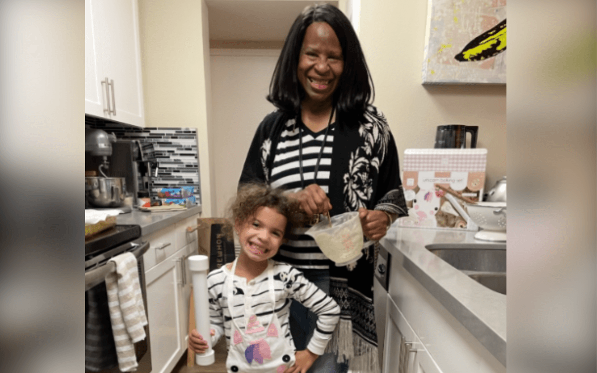 Woman Takes photo with Granddaughter, Then Makes Emotional Realization